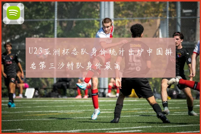 U23亚洲杯各队身价统计出炉中国排名第三沙特队身价最高
